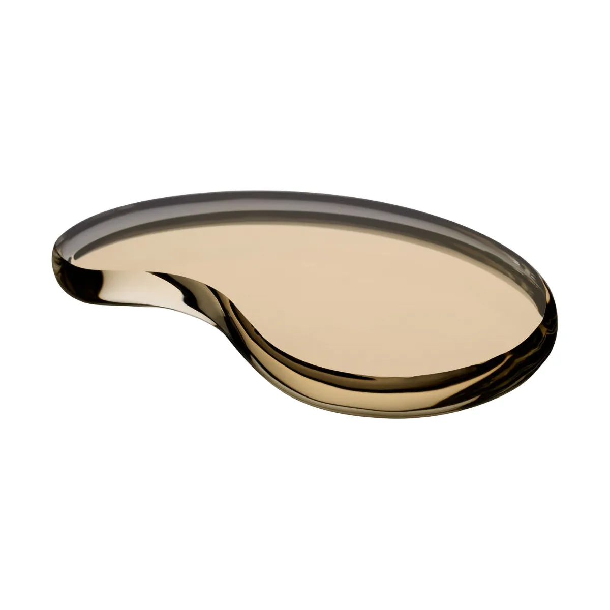 喜悦之泪 装饰摆件 2件, 金色 Kosta Boda