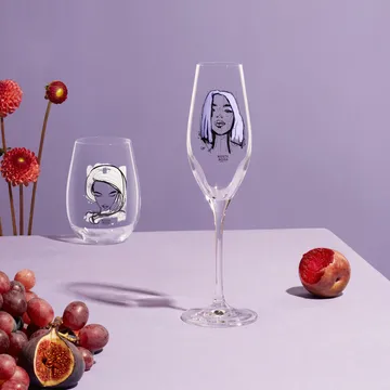 All about you 香槟杯 240ml 2件装 - 永远是我的 - Kosta Boda
