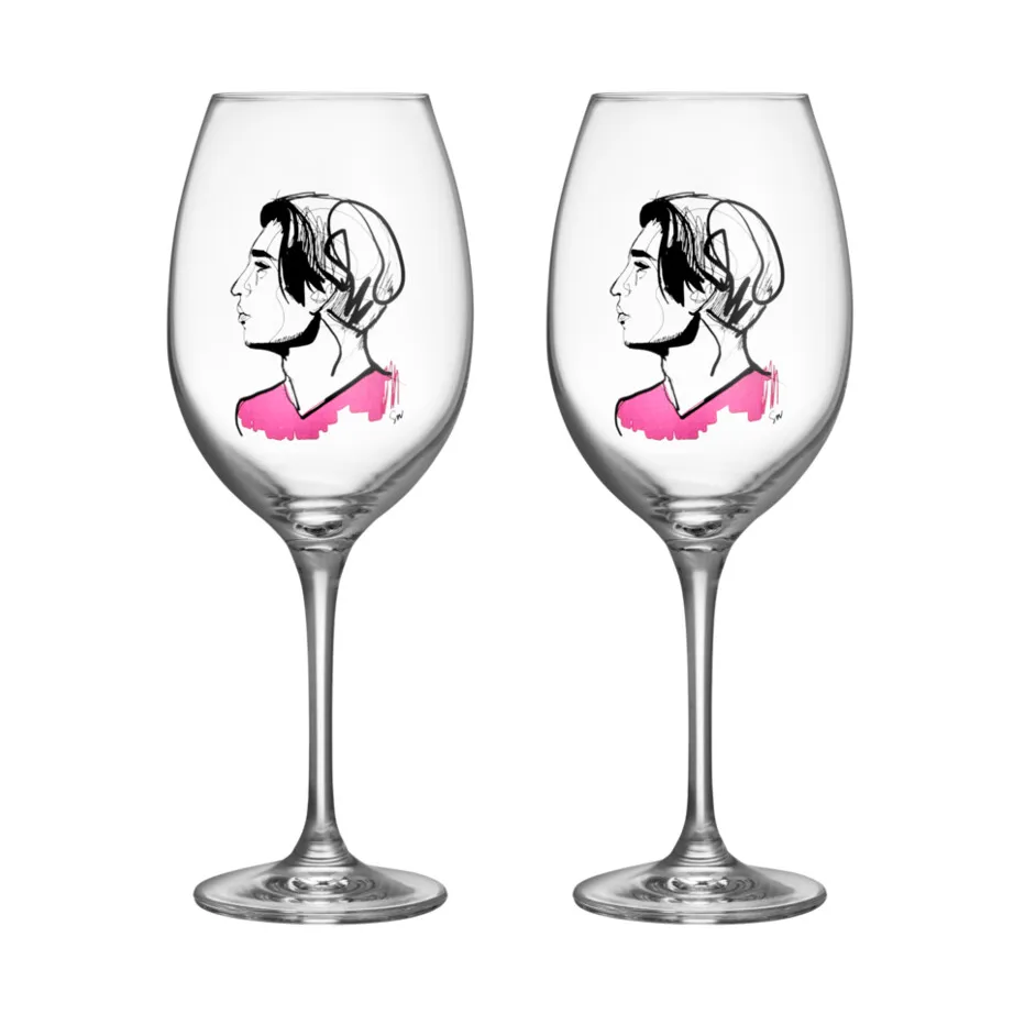 All about you 酒杯 520ml 2包装, 拥抱他款 Kosta Boda