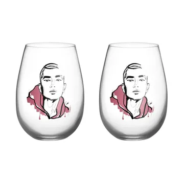 All about you 平底杯 570ml 2包装 - 贴近他款 - Kosta Boda
