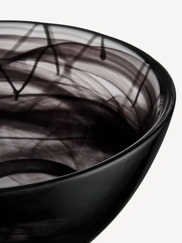 Contrast 碗 230 mm - 黑色-黑色 - Kosta Boda