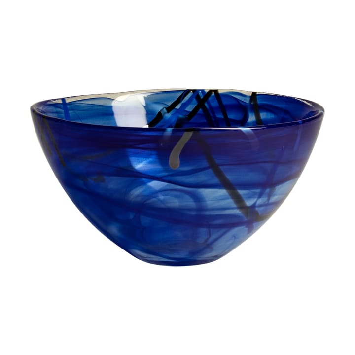 Contrast 碗 230 mm - Blue - Kosta Boda