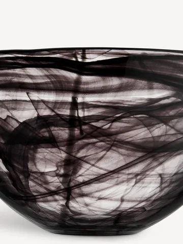Contrast 碗 350 mm - 黑色-黑色 - Kosta Boda