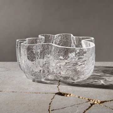 Crackle 碗 10,5cm - 透明 - Kosta Boda