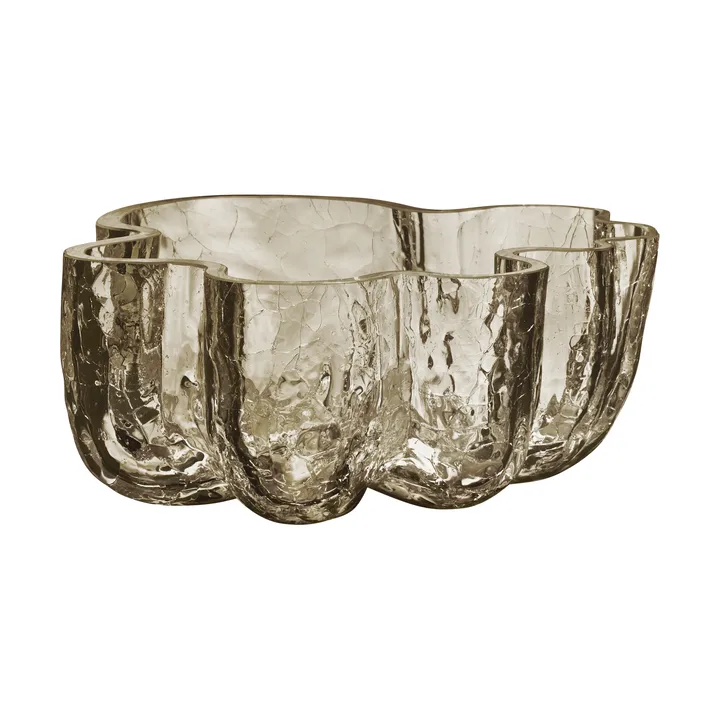 Crackle 碗 10,5cm - 灰褐色 - Kosta Boda