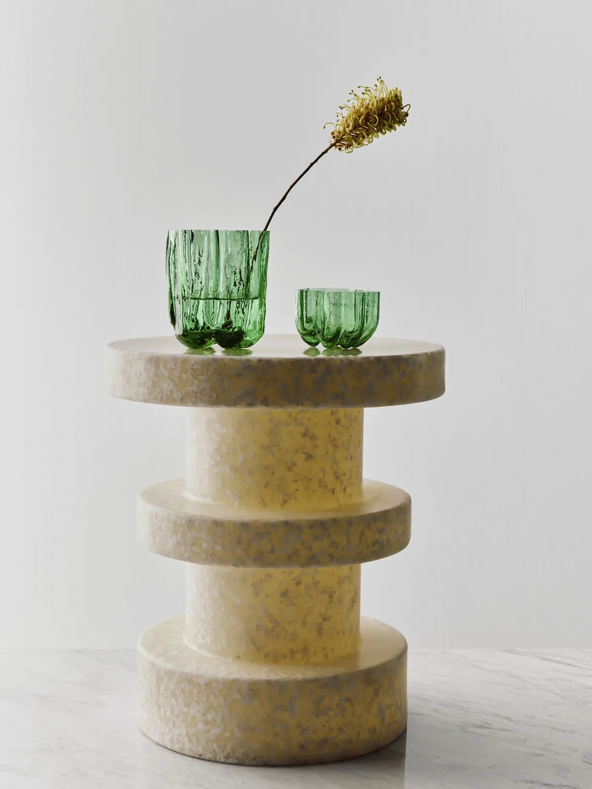 Crackle 花瓶12,1cm, 深绿色 Kosta Boda