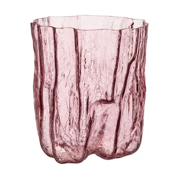 Crackle 花瓶 27cm - 粉色 - Kosta Boda