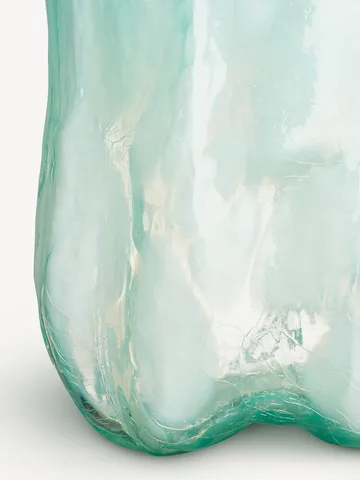 Crackle 花瓶 27cm - 翠绿色 - Kosta Boda