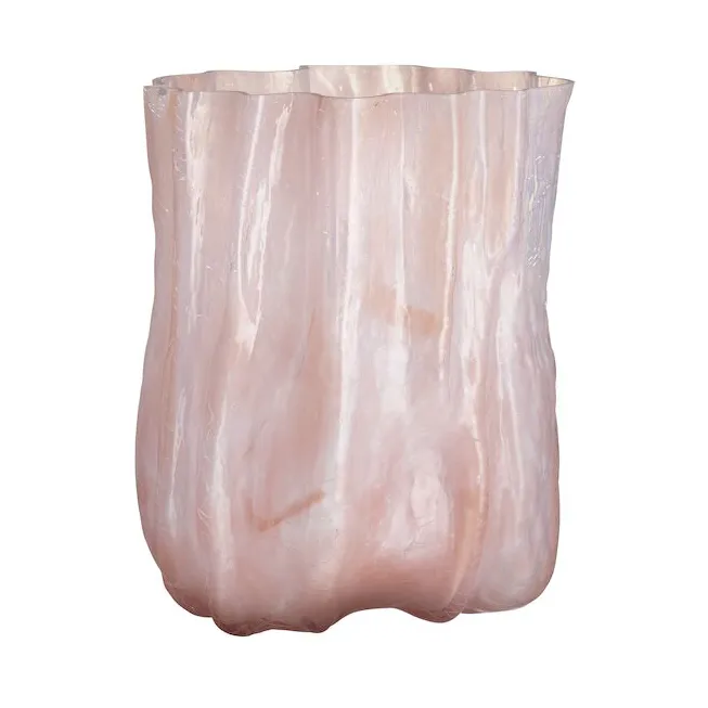 Crackle 花瓶 27cm - 珍珠粉色 - Kosta Boda