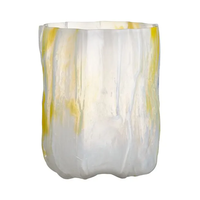Crackle 花瓶 27cm - 冰糕色 - Kosta Boda