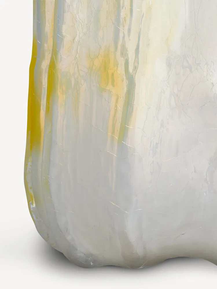 Crackle 花瓶 27cm, 冰糕色 Kosta Boda