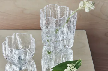 Crackle 烛台5,8cm - 透明款 - Kosta Boda