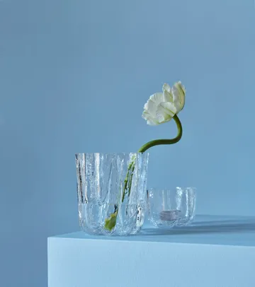 Crackle 烛台5,8cm - 透明款 - Kosta Boda