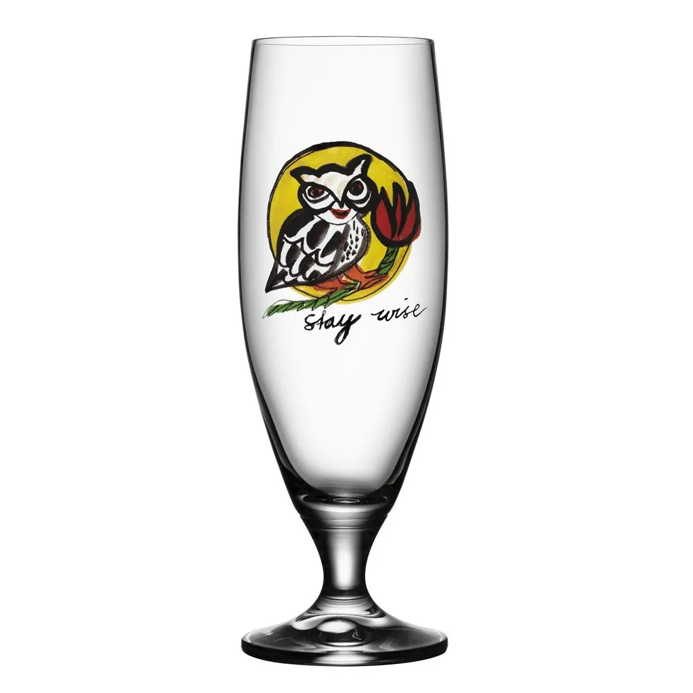 Friendship 啤酒玻璃杯 50 cl, stay wise Kosta Boda