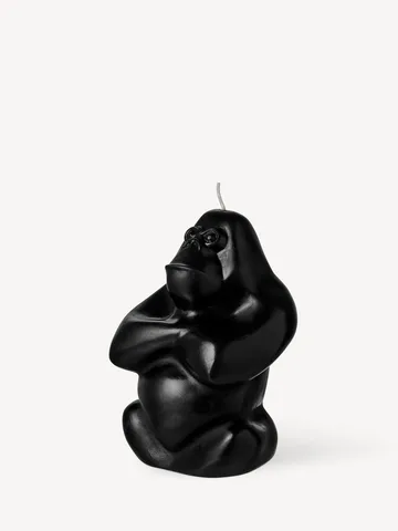 Gabba Gabba Hey 蜡烛11.5cm - 黑色 - Kosta Boda