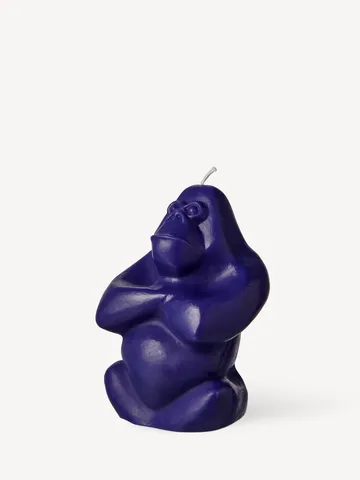 Gabba Gabba Hey 蜡烛11.5cm - 蓝色 - Kosta Boda