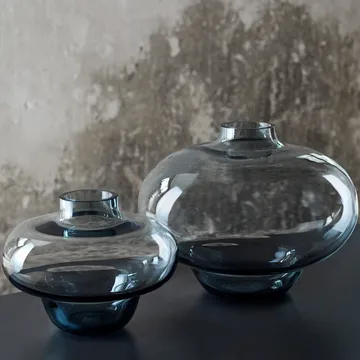 Kappa 花瓶 160mm - 灰色 - Kosta Boda
