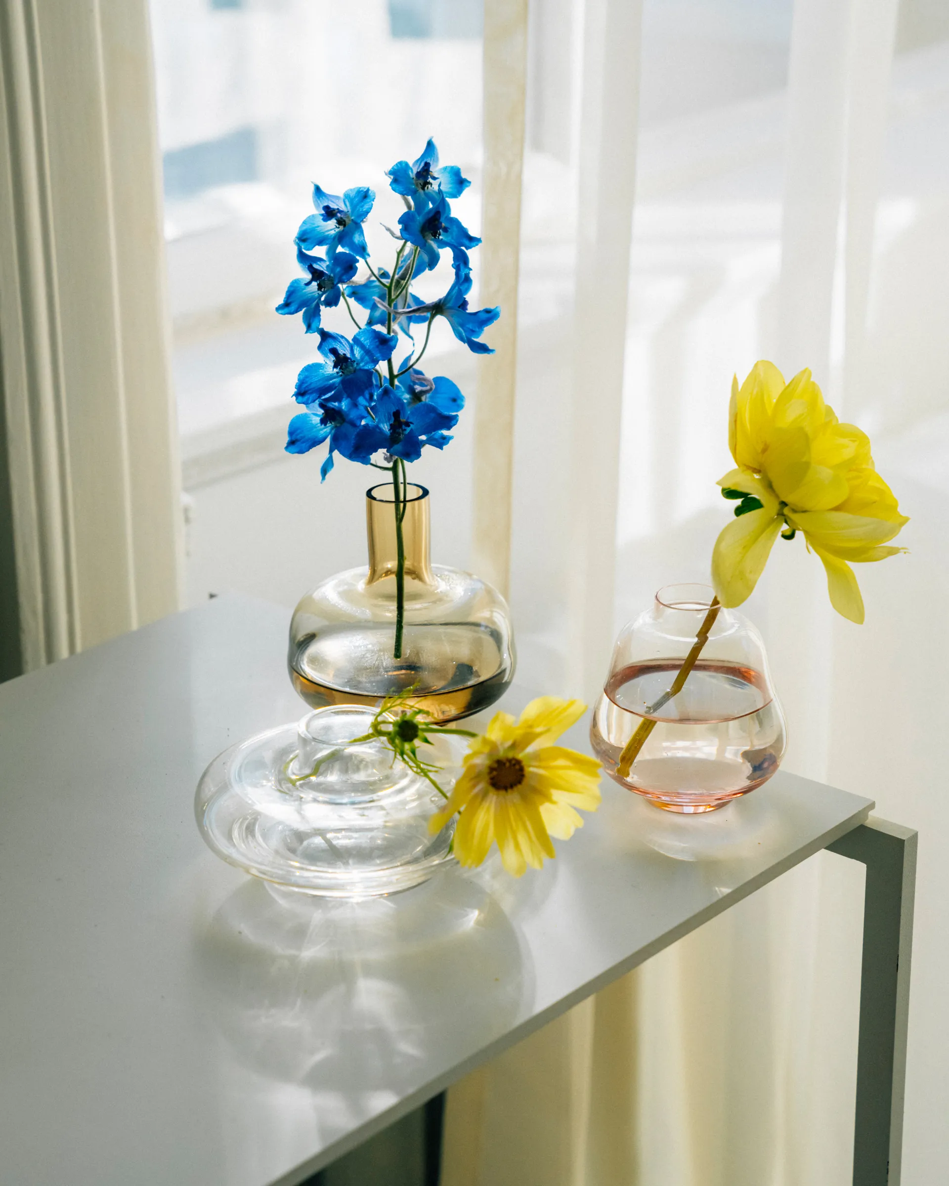 Kappa 花瓶  84 mm, 浅粉 Kosta Boda