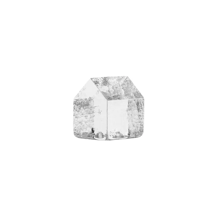 Kosta 科斯塔房子摆件 - 透明款_7.5cm - Kosta Boda