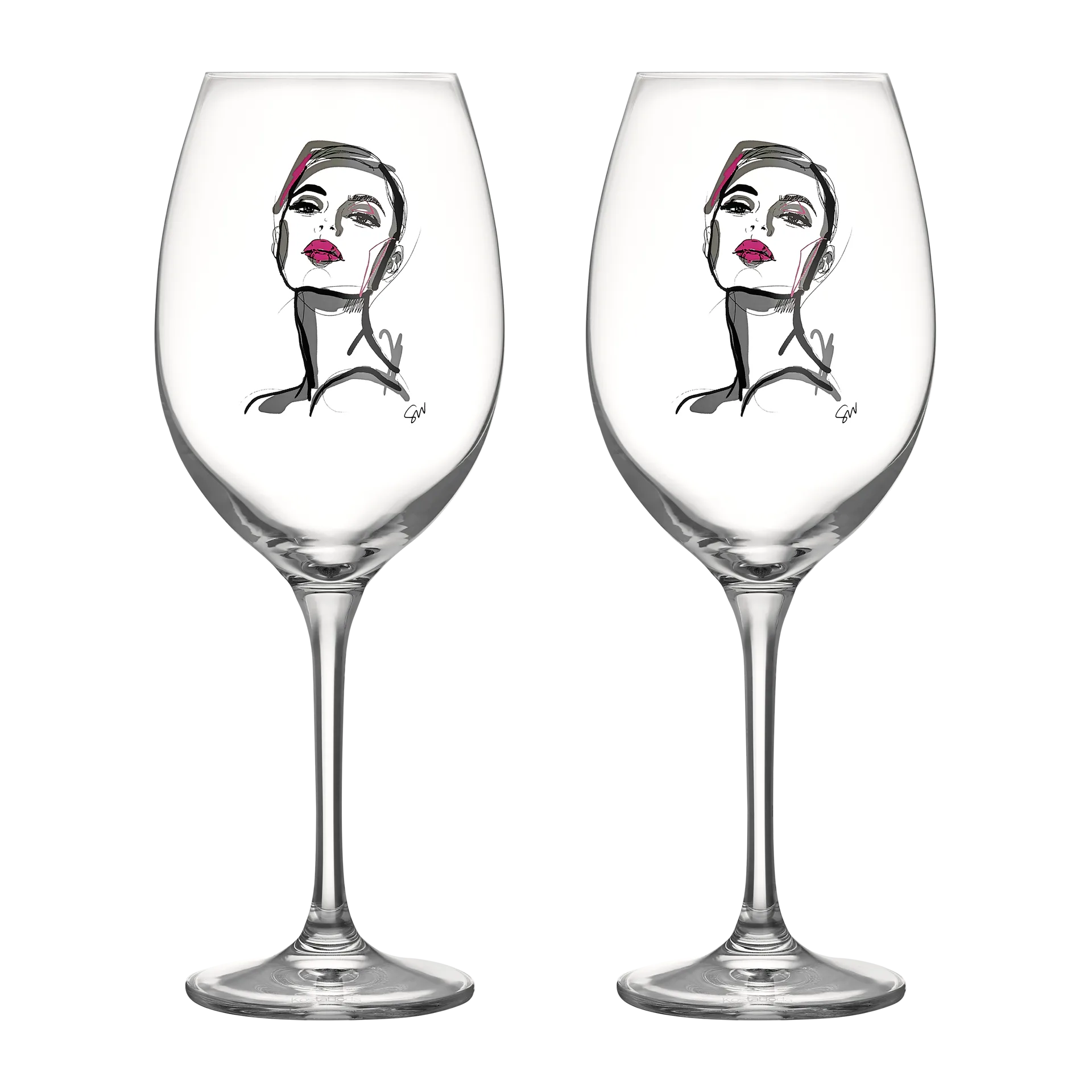 Kosta Boda 「All about you」系列红酒杯, Hold you Kosta Boda
