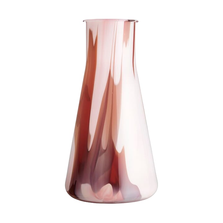 Lab Erlenmeyer 花瓶 30.5 cm - 红色-白色-粉色 - Kosta Boda