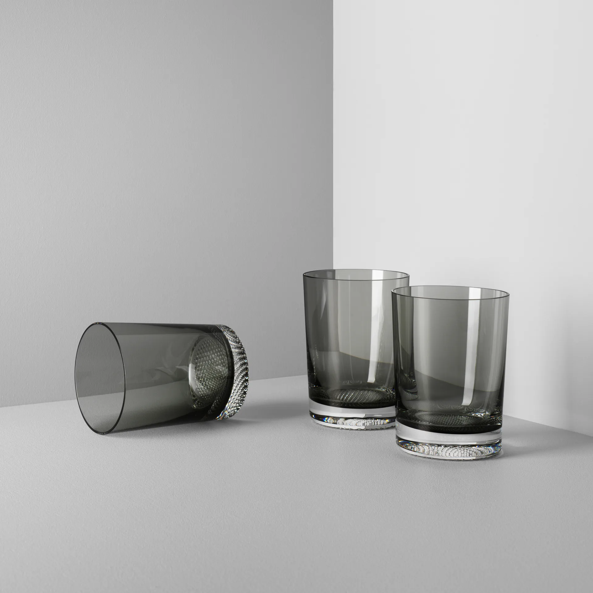 Limelight 玻璃 22 cl 两件套装, 灰色 Kosta Boda
