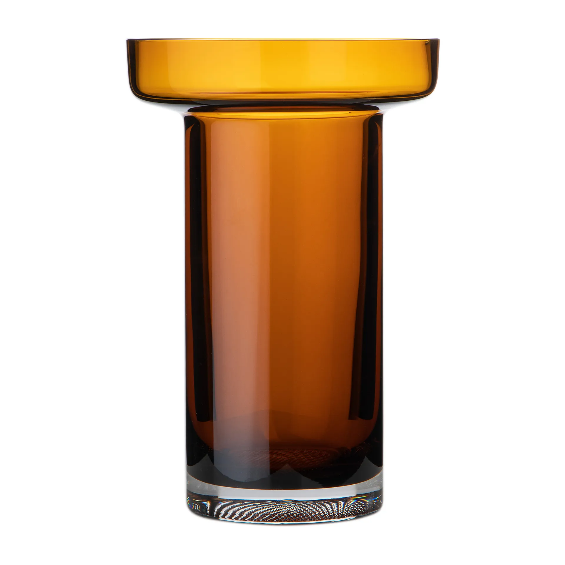 Limelight Rose 花瓶 23 cm, Amber Kosta Boda