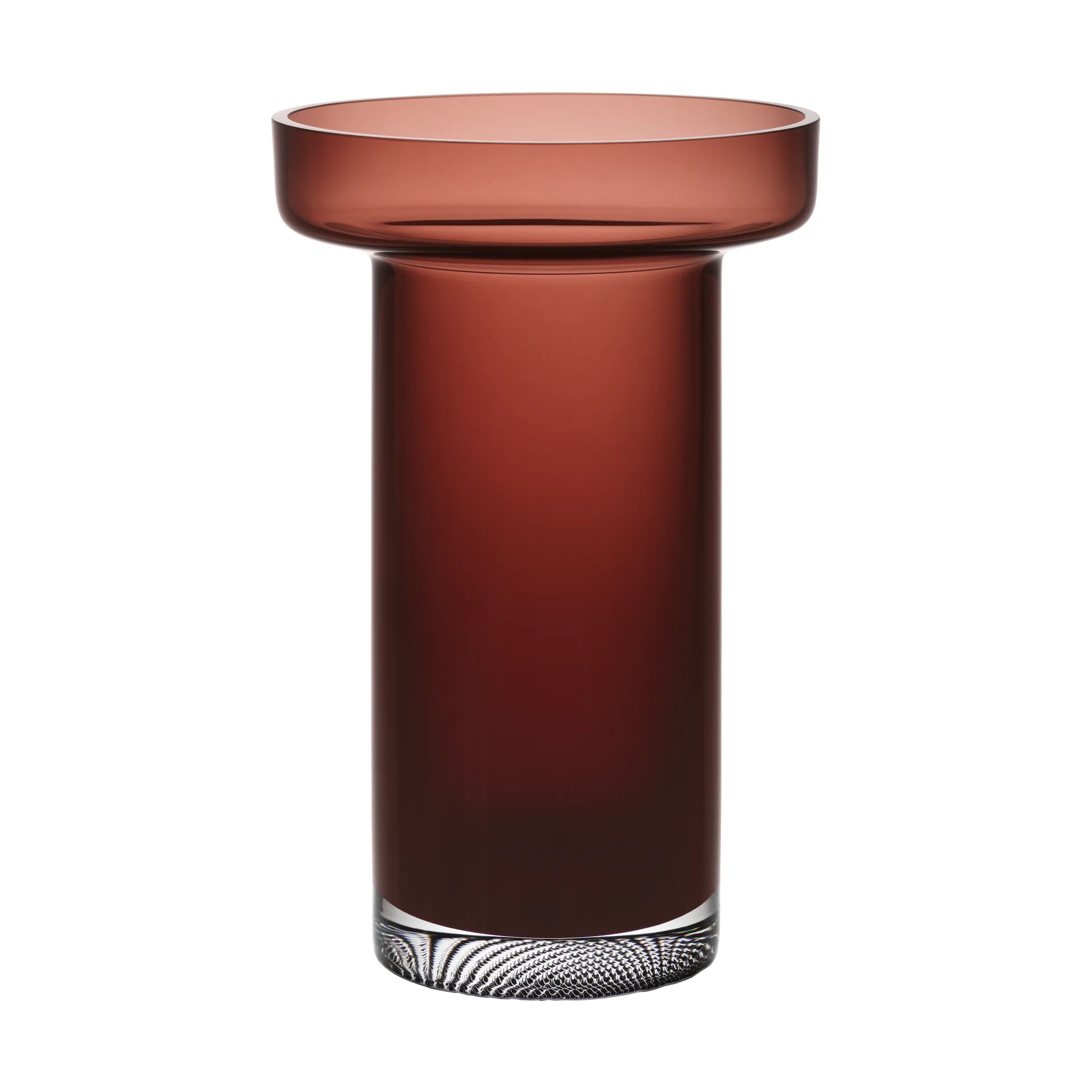 Limelight Rose 花瓶 23 cm, Caramel Kosta Boda