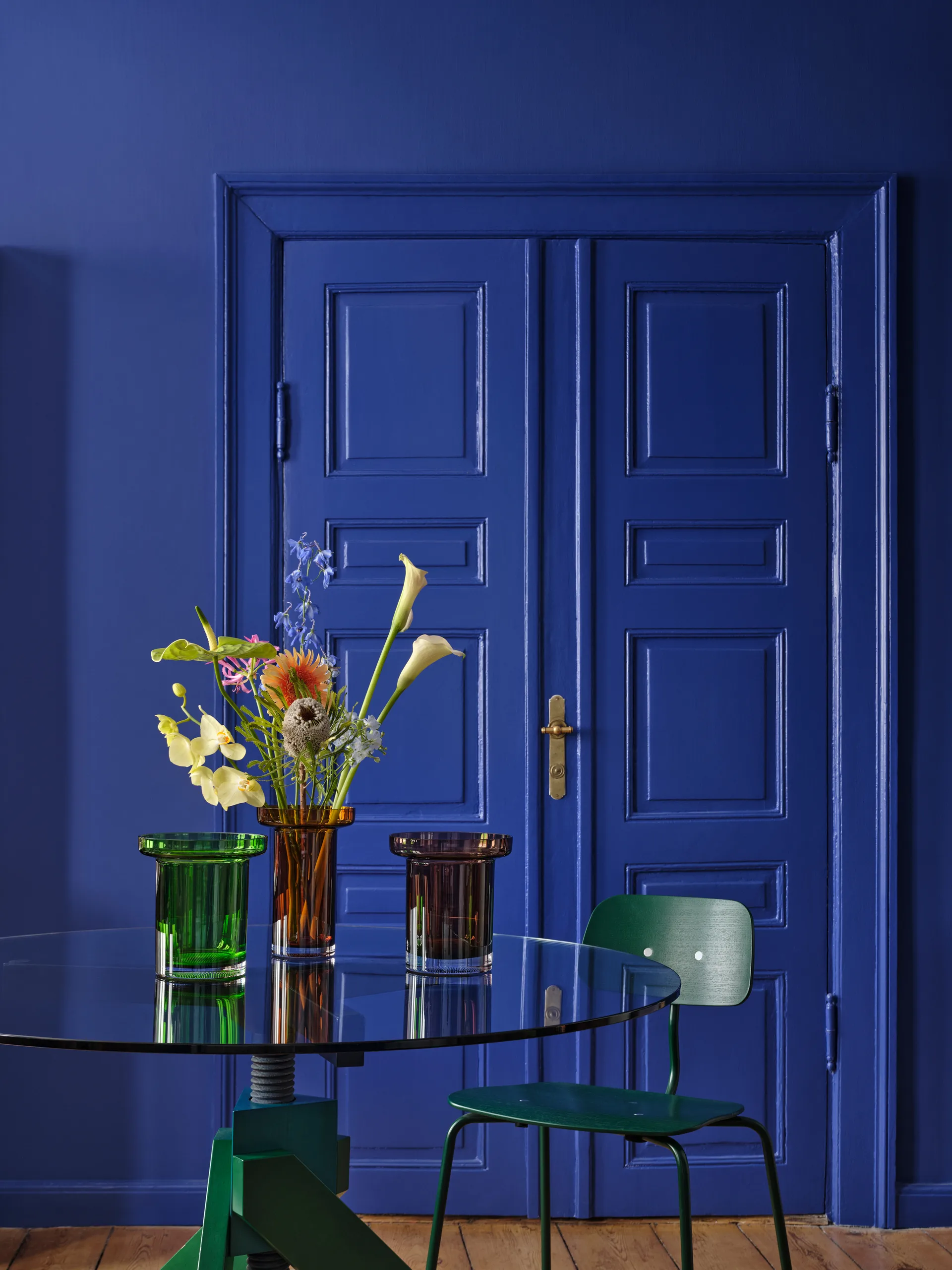 Limelight Tulip 花瓶 19.5 cm, Caramel Kosta Boda