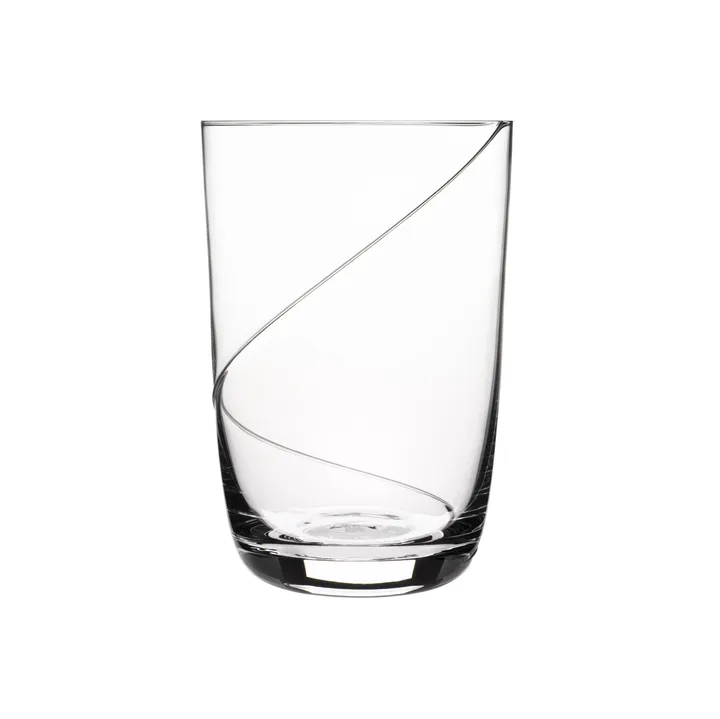 Line 平底玻璃杯310ml - 透明色 - Kosta Boda