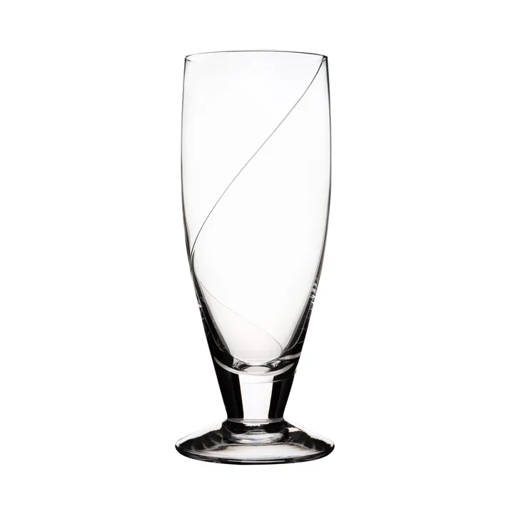 Line 啤酒杯 500ml - 透明 - Kosta Boda