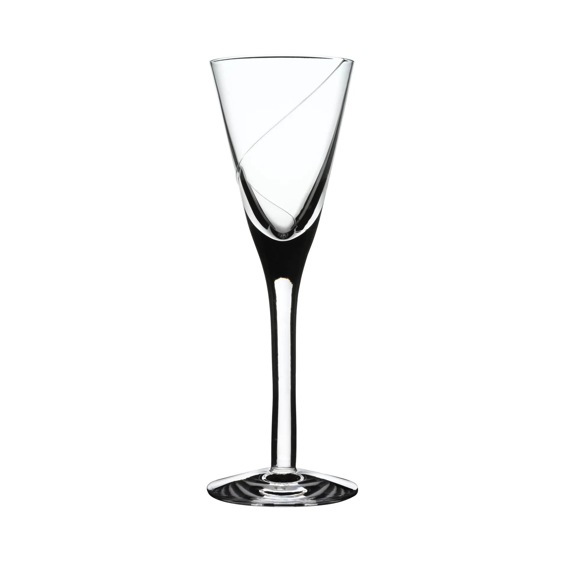 Line snaps glass 7 cl, Clear Kosta Boda