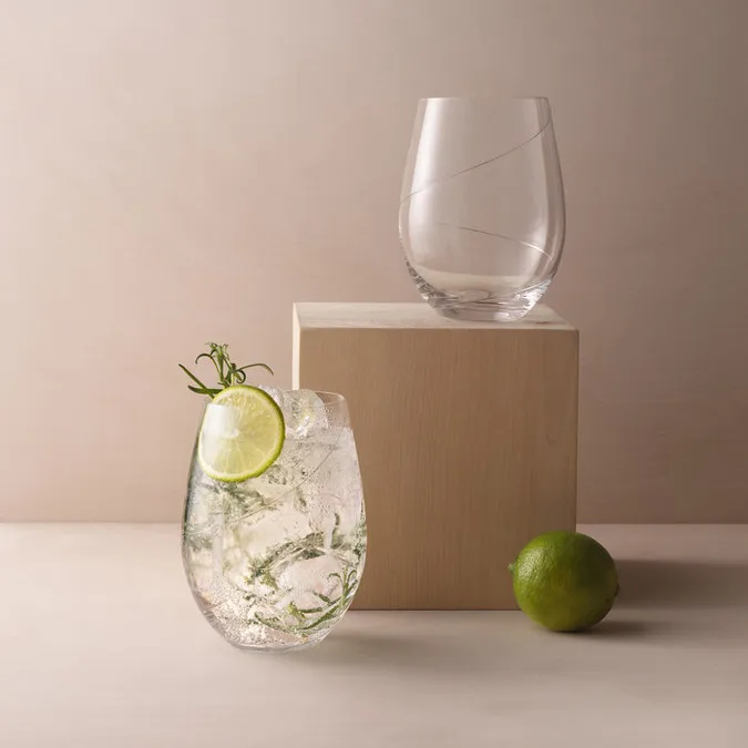 Line金汤力杯600ml, 透明色 Kosta Boda