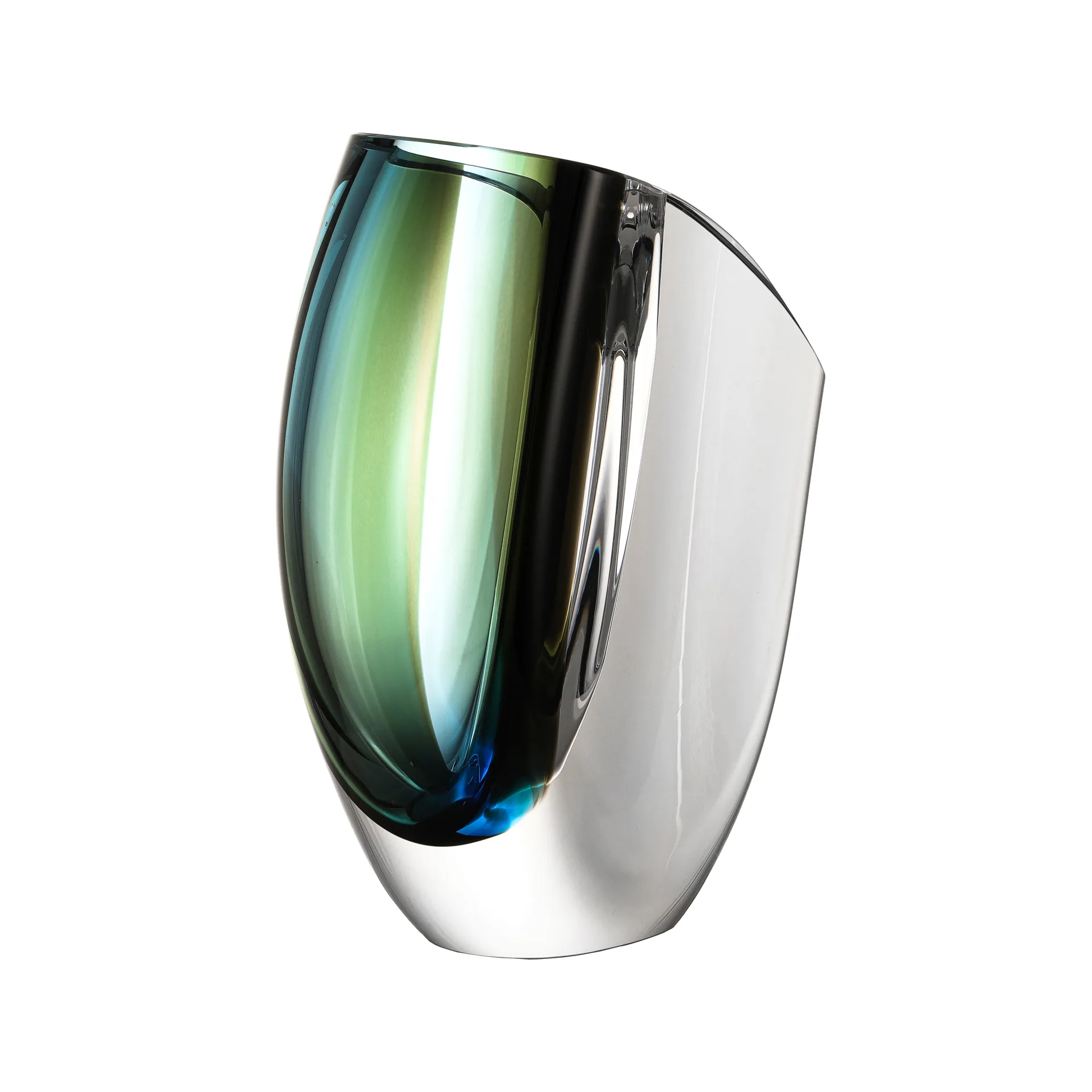 Mirage 花瓶 21 cm, 蓝色-棕色 Kosta Boda