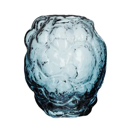 Moss 圆形花瓶11.5cm - 蓝色 - Kosta Boda