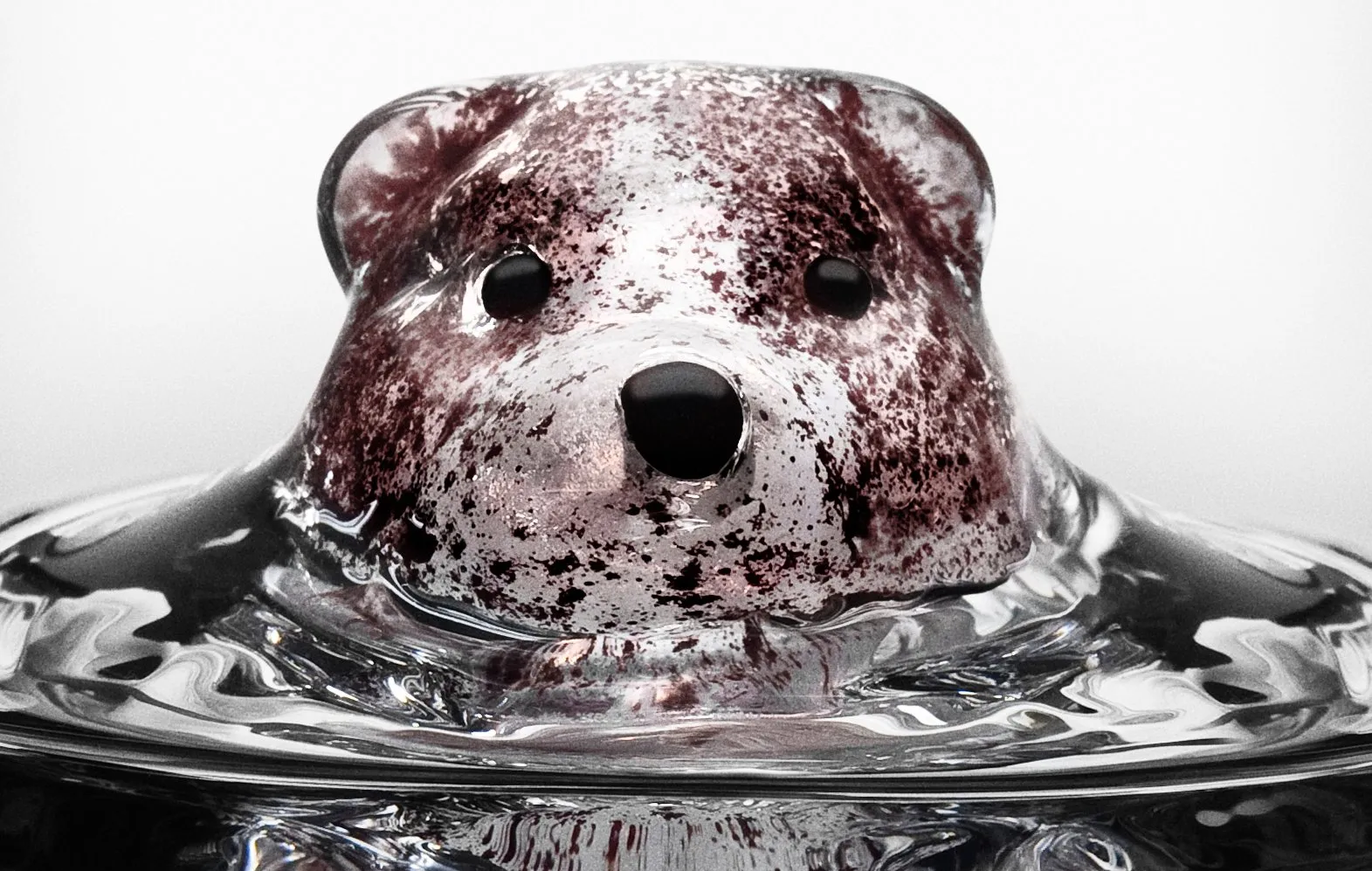 New Friends 玻璃制 460ml, bear tumbler Kosta Boda