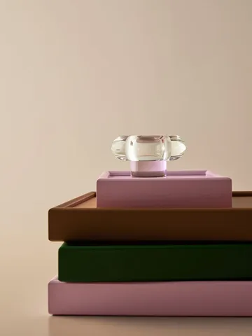 Orion 烛台 Ø11x6,3 cm - 粉色 - Kosta Boda