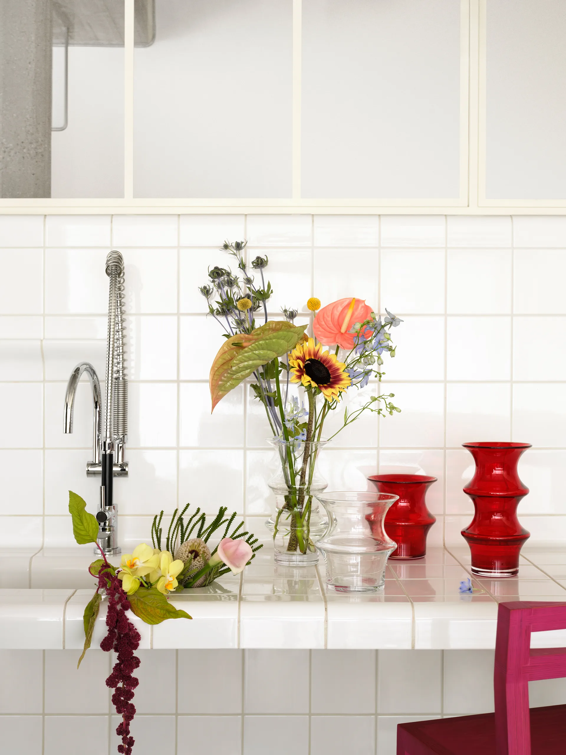 Pagod 花瓶 16.7 cm, 红色 Kosta Boda