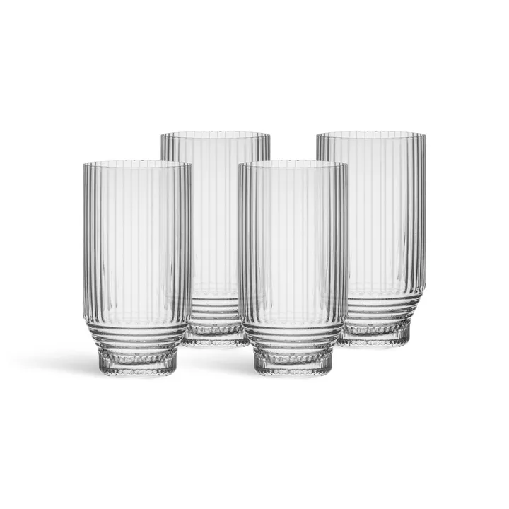 Pavilion 高球玻璃杯 - 透明，300ml，4只装 - Kosta Boda