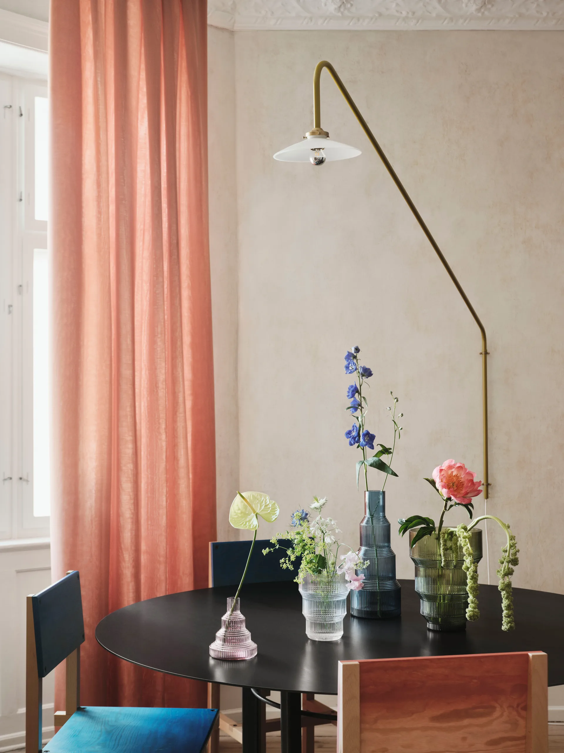 Pavilion 花瓶 350 mm, 蓝色 Kosta Boda