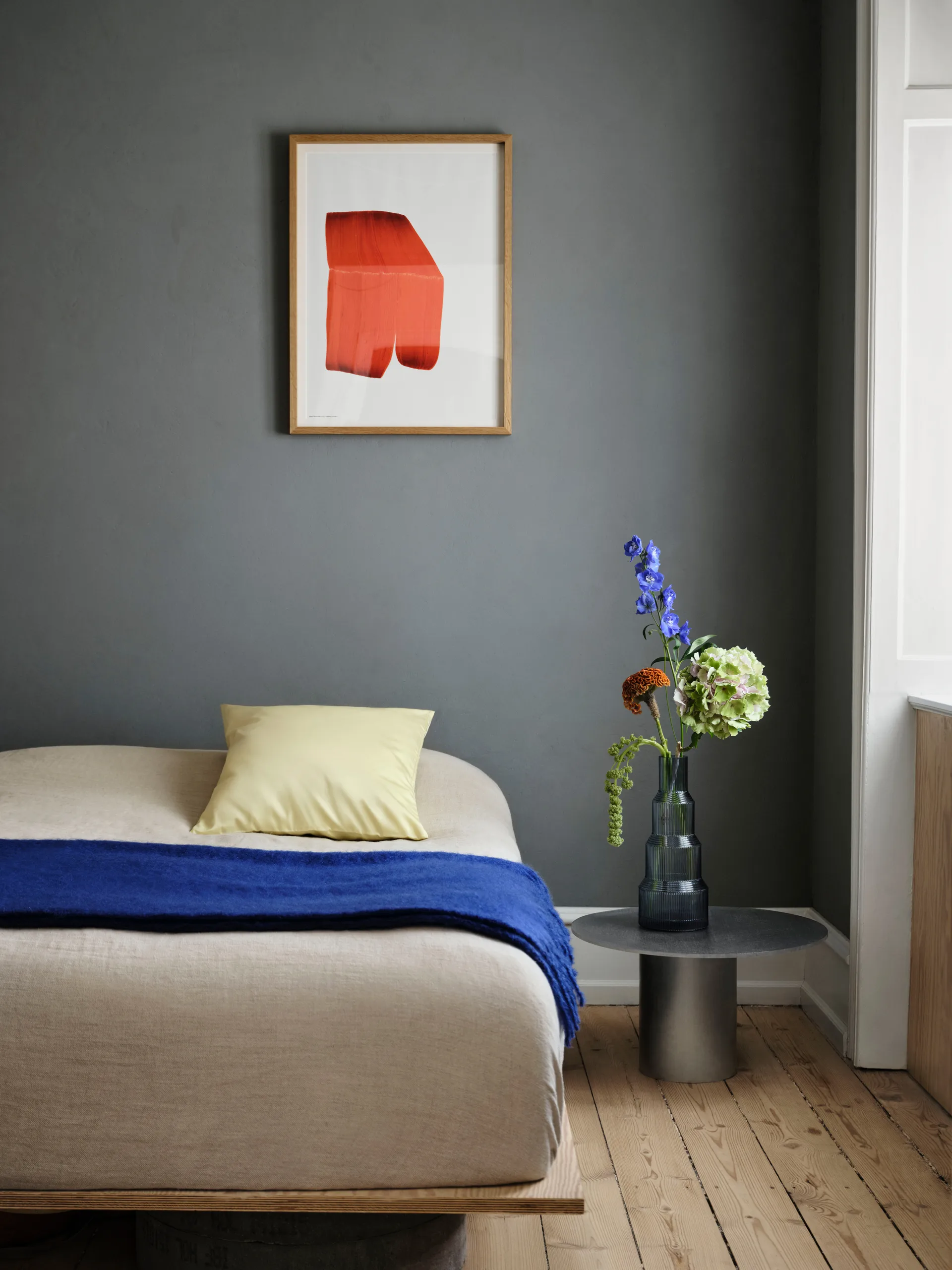 Pavilion 花瓶 350 mm, 蓝色 Kosta Boda