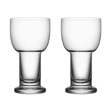 Picnic 玻璃杯 480ml 2个装 - 透明 - Kosta Boda