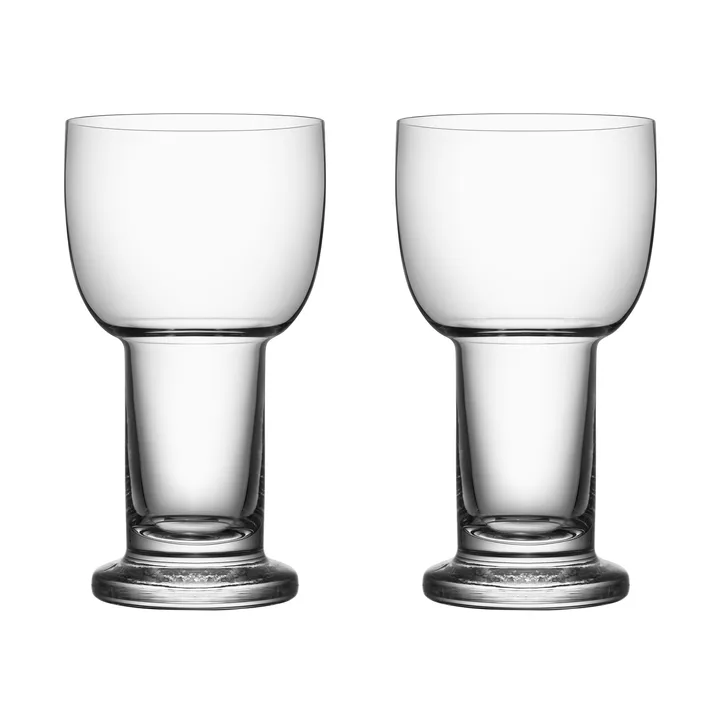 Picnic 玻璃杯 480ml 2个装 - 透明 - Kosta Boda