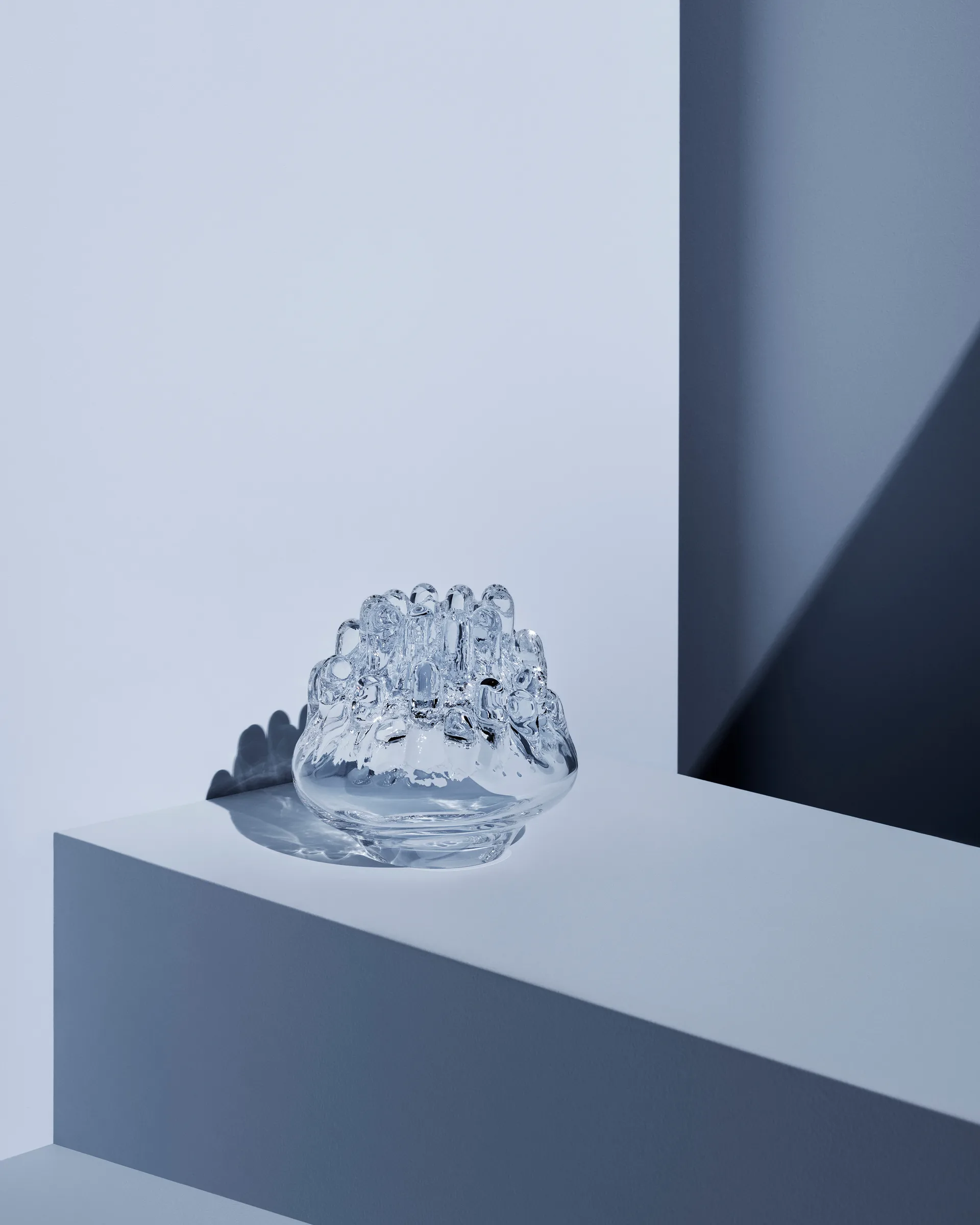 Polar 烛台 小号19cm, 透明色 Kosta Boda