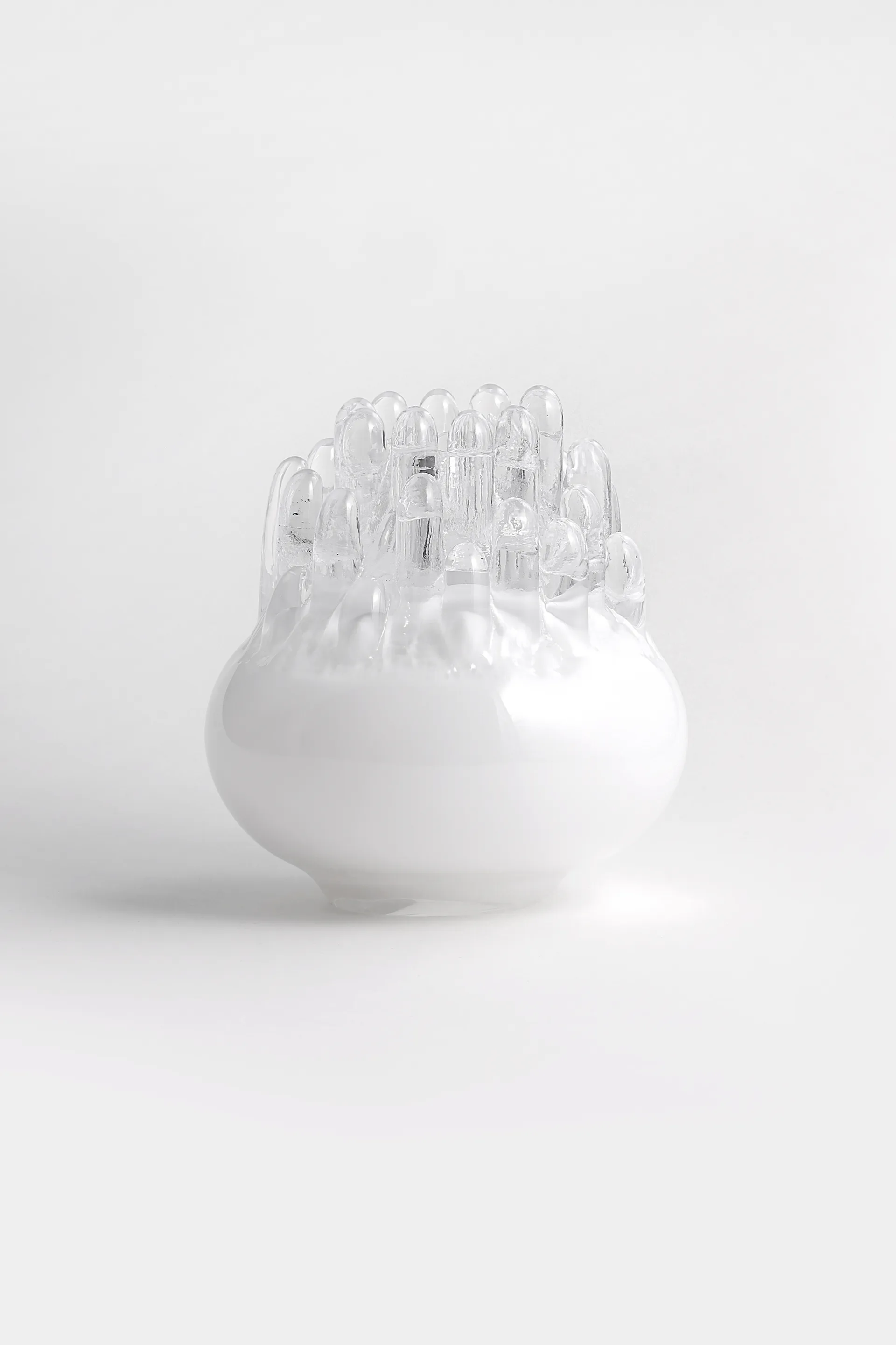 Polar 烛台 200mm, 白色 Kosta Boda
