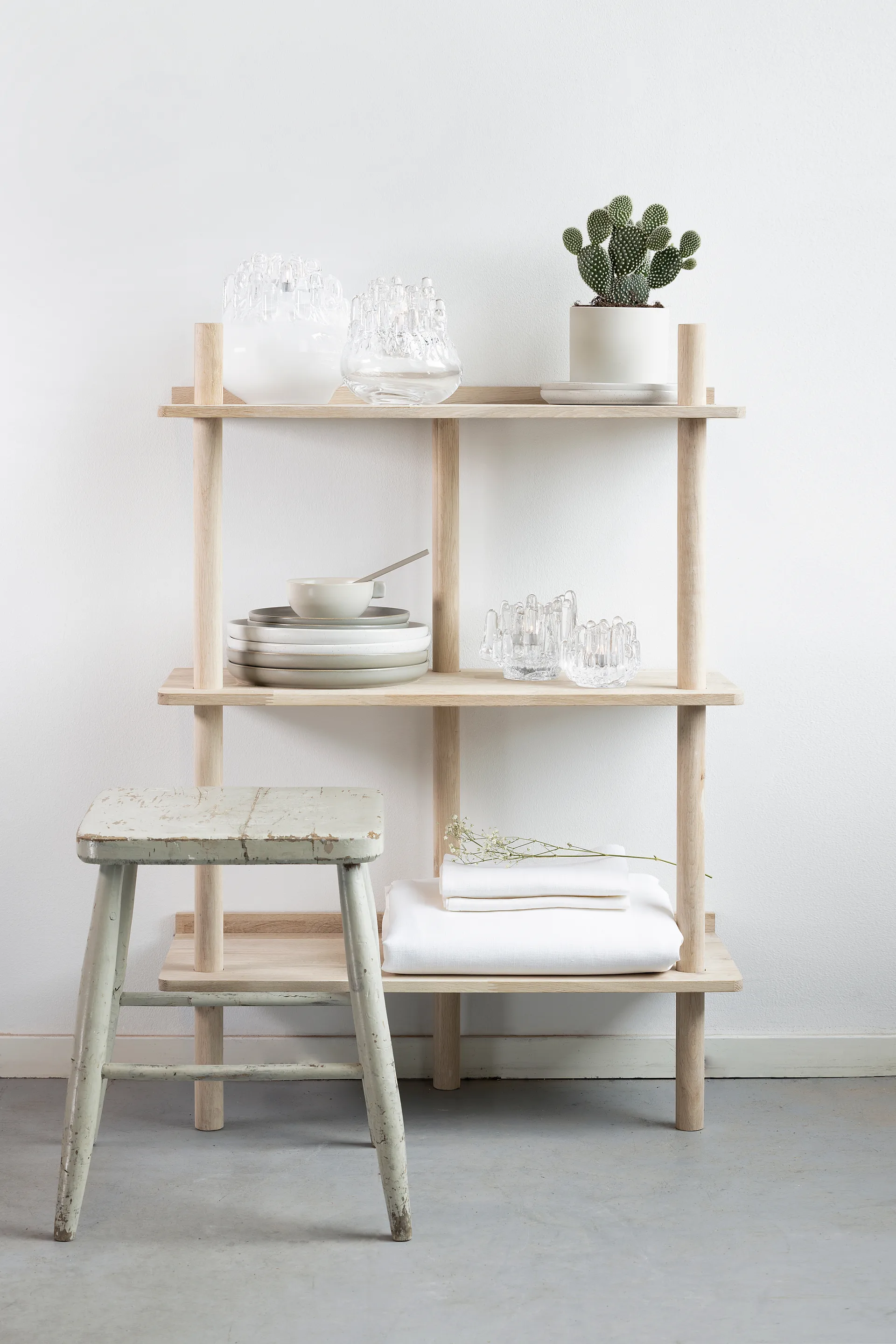 Polar 烛台 86 mm, Clear Kosta Boda