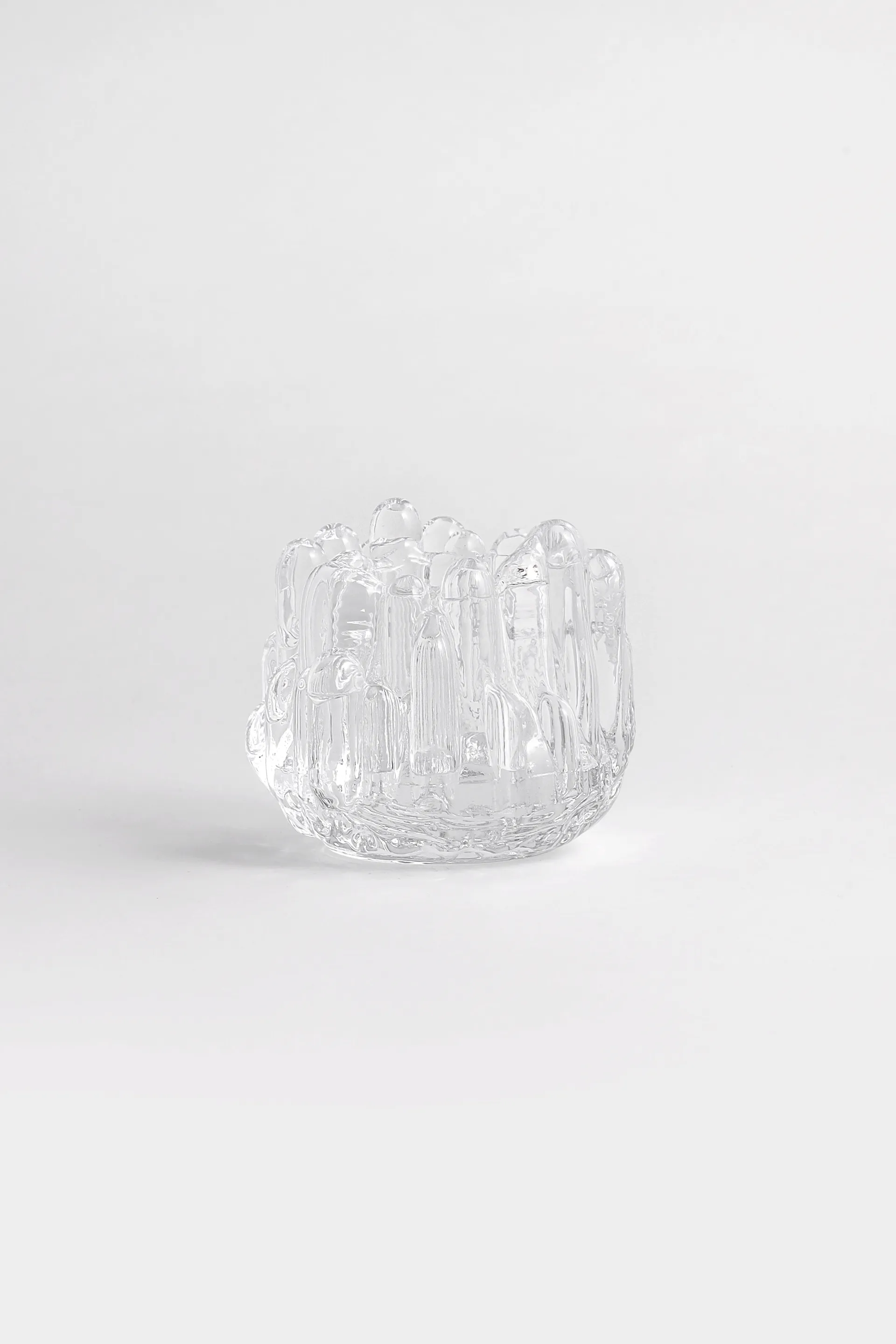 Polar 烛台 86mm, 透明色 Kosta Boda