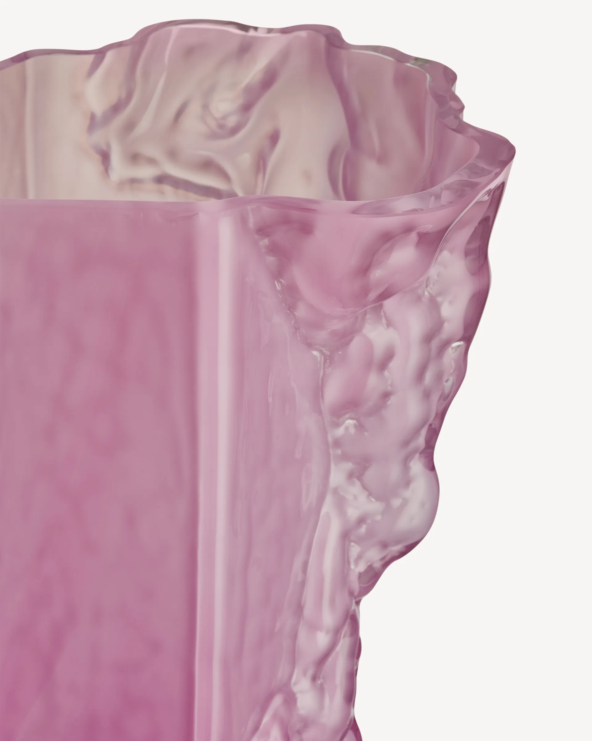 Rocky Baroque 花瓶 35 cm, Cool 粉色 Kosta Boda