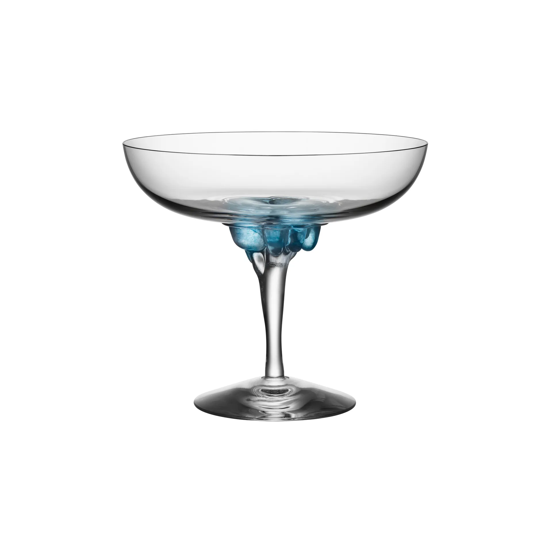 Sugar Dandy 碟形酒杯 320ml, 蓝色 Kosta Boda