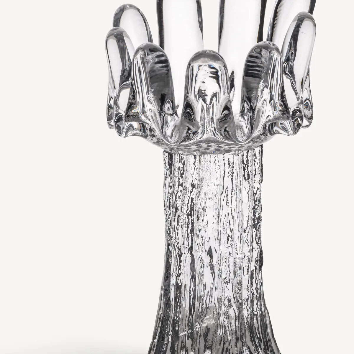 Sunflower 烛台 18 cm, 透明 Kosta Boda